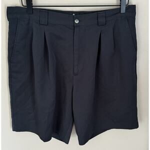 Ashworth Shorts Mens 34 Wicking Breathable US Open 2002 Pleated Weather System